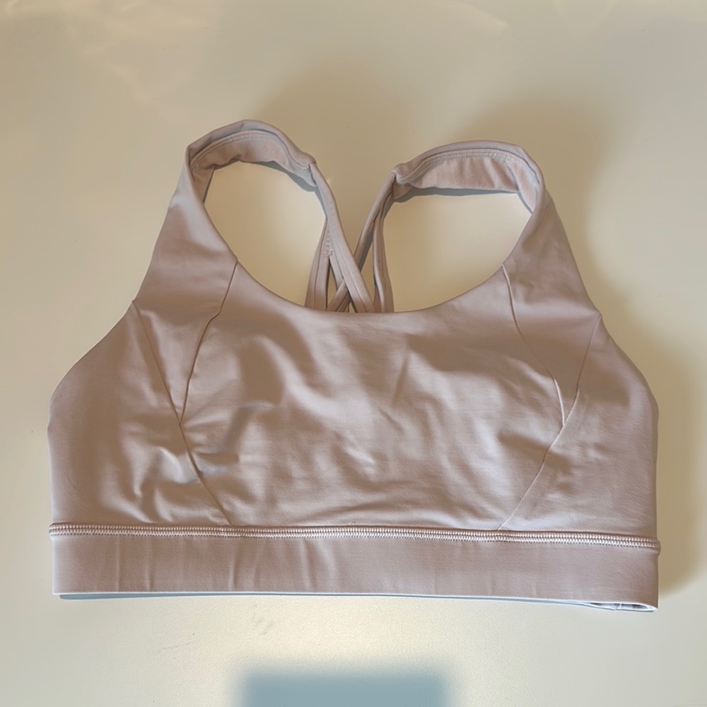Lululemon Energy Bra, a popular sports bra known for its comfort and versatility